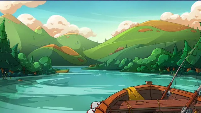 Le Fisherman: 2057 Hero Background