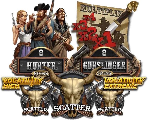Deadwood: Deadwood Gunslinger Hunter Spins