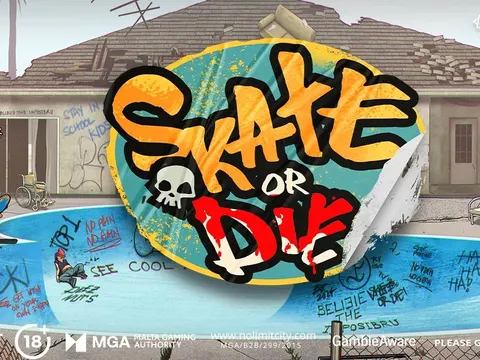 Skate Or Die slot by Nolimit City